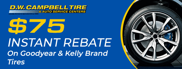 Goodyear & Kelly Instant Rebate